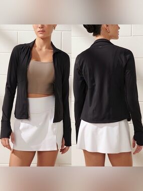 Abercrombie & Fitch YPB sculptLUX Black Jacket M